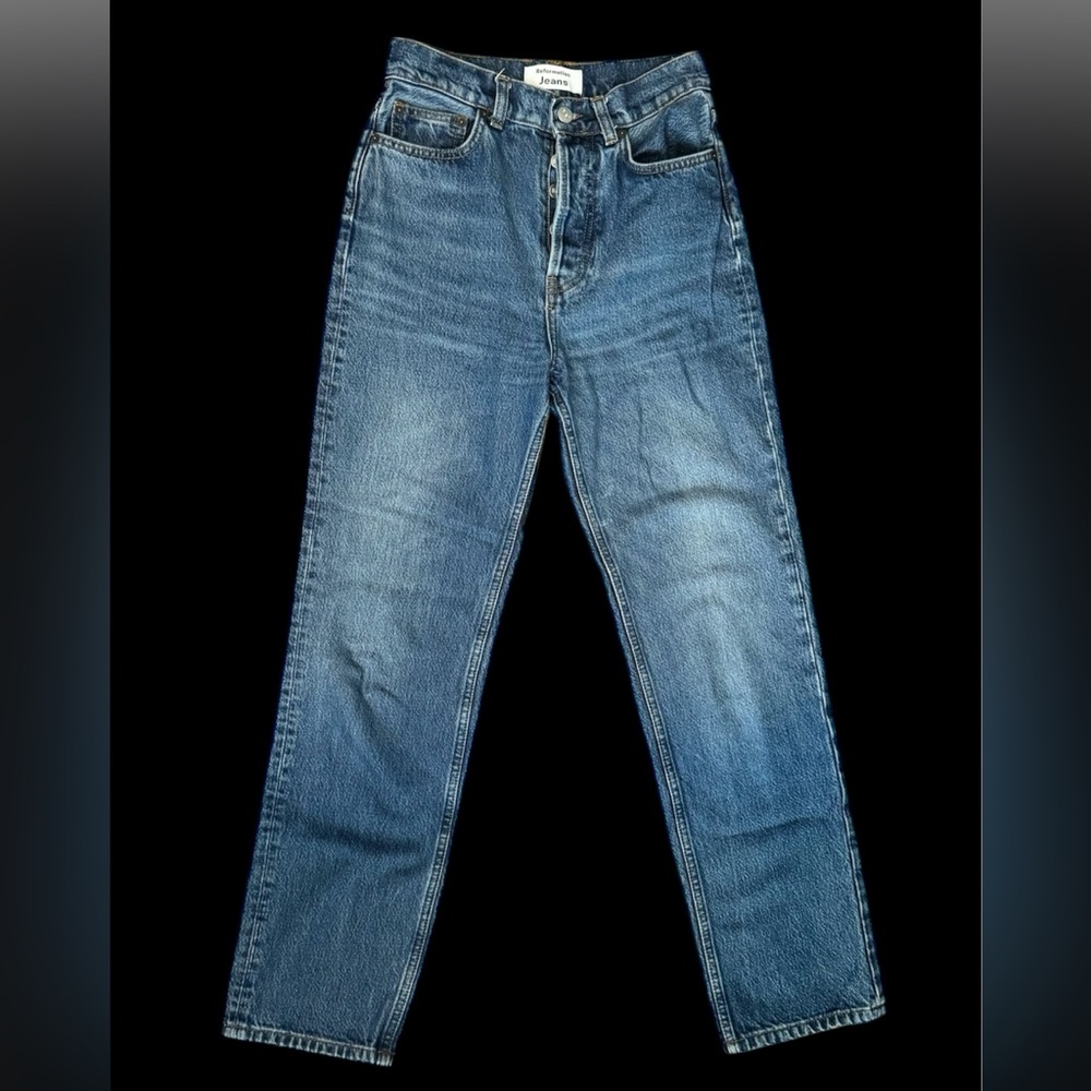 Reformation Straight Leg Jeans Size 24
